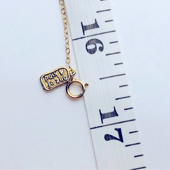 One of a kind necklace that says thank god - Picture 9 of 11